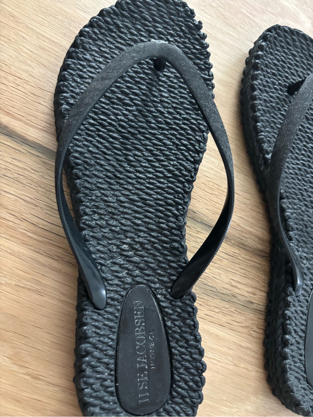 ILSE JACOBSEN women's flip flops cheerful rubber black - Picture 6 of 7